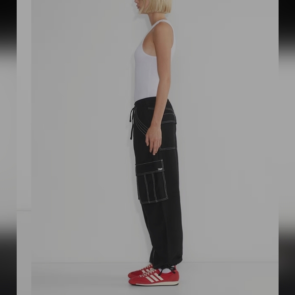 Green TNA "Roscoe" Military Cargo PANTS - Picture 15 of 15